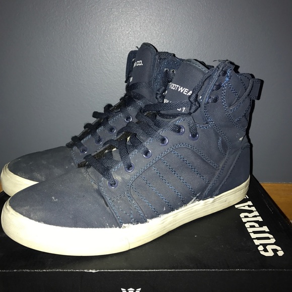 supra skytop navy